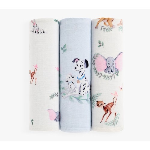 Disney Baby Organic Muslin Swaddle Set