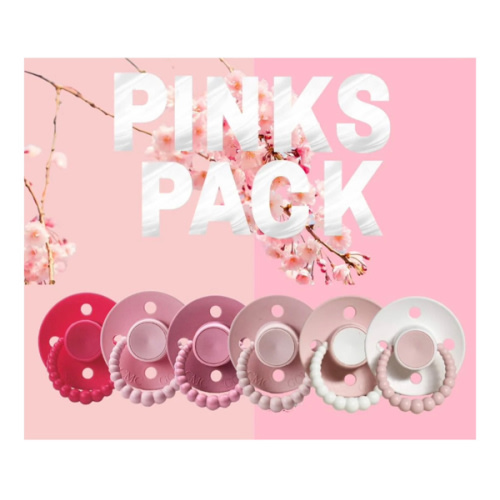 CMC Bubble Dummy Pre Packs (Pack of 6) pinks