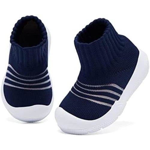 MORENDL Toddler Sock Shoes Baby Walking Shoes Infant Slippers Boys & Girls Non-Slip Sneakers