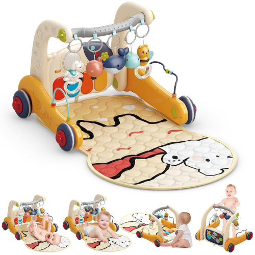 dearlomum 35.4'' L Baby Gym with 5 Hanging Toys Baby Play Mat Boy & Girl Gifts for Newborn 0-12 Months & Reviews | Wayfair