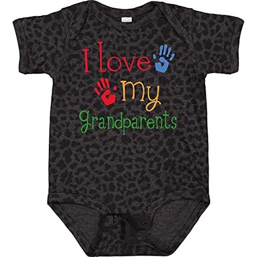 inktastic I Love My Grandparents Baby Bodysuit