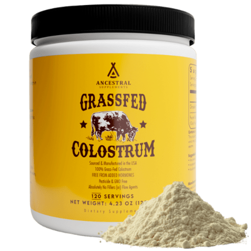 Grass Fed Beef Colostrum Jar