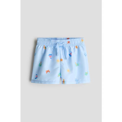PATTERNED SWIM SHORTS