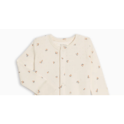 Skylar Pointelle Sleeper Colored Organics