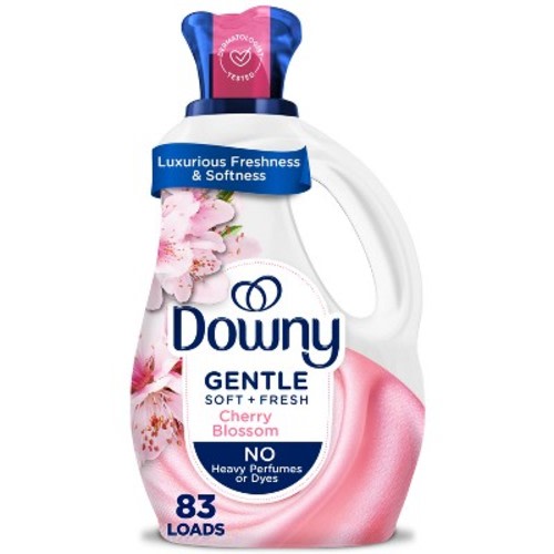 Downy Gentle Fabric Softener Cherry Blossom Scented -56oz