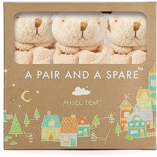Angel Dear - Beige Bunny, Pair and A Spare Set
