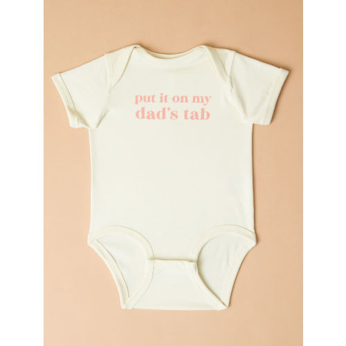 Put it on Dads Tab Bodysuit