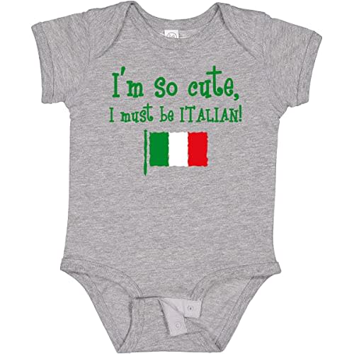 inktastic So Cute Italian Baby Bodysuit