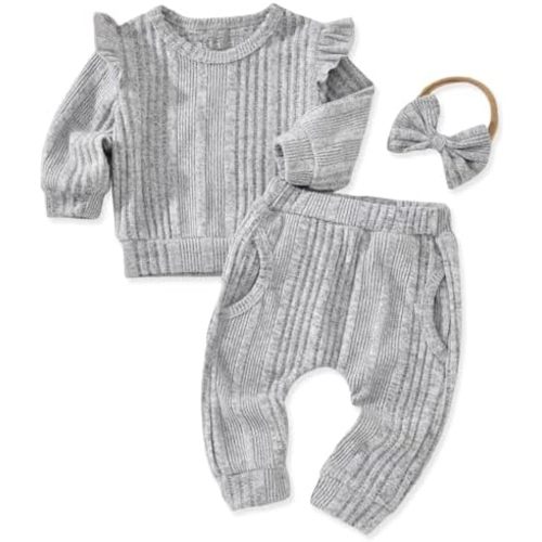 Aalizzwell Infant Baby Girl Fall Winter Outfit