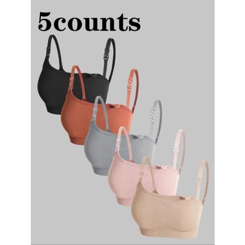 Women's Solid Wireless Push Up Bra, Comfortable Breathable Adjustable - TikTok Shop