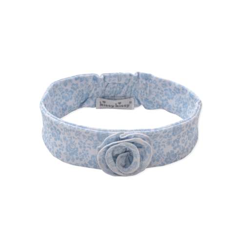Country Gardens Blue Headband