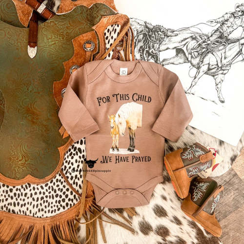 For This Child L/S Onesie/S/S Tee(little kid) – theFRINGEDpineapple