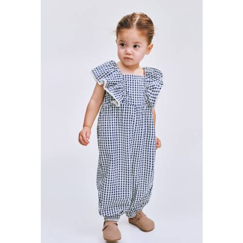 SEERSUCKER ROMPER SUIT