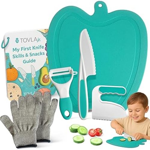 Toddler First Knife and Cutting Board | Safe Skills | Ages 3-8