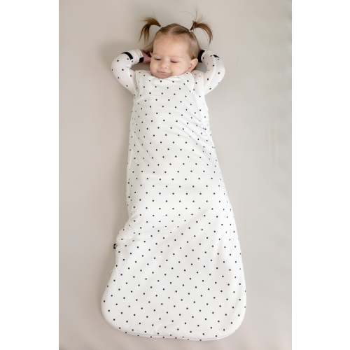 Sleep Bag in Midnight Polka Dot 1.0