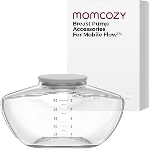 Momcozy Original Replacement Accessories for Upgraded Mobile Flow | Upgraded M9,Original Upgraded M9 Breastfeeding Parts,Container, 1 Pack