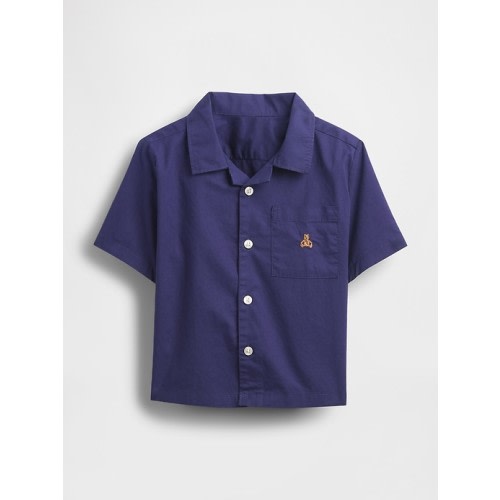 Baby & Toddler Organic Cotton Cabana Shirt