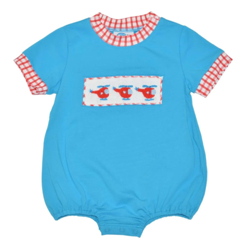 Hand Smocked Helicopter Bubble