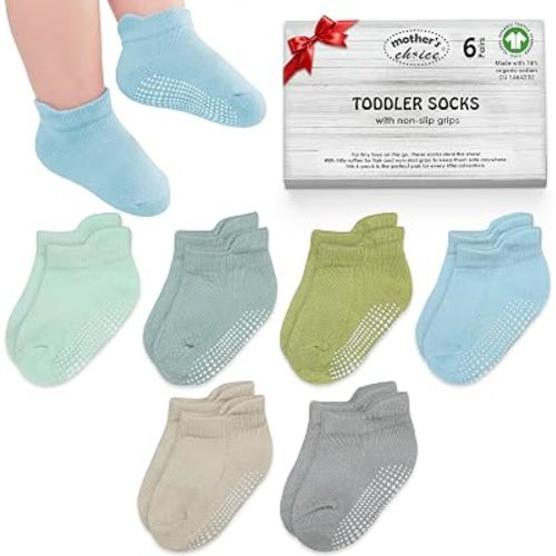 GOTS Organic Cotton Blend Ankle Toddler Socks 6M-12M-2t-3t-4t-5t Baby Gift