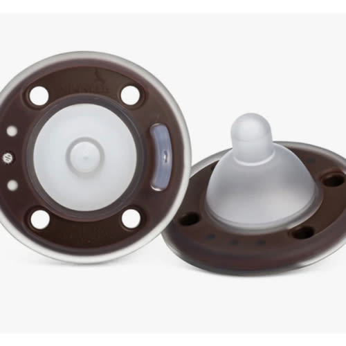 Ninni Pacifier- Cocoa 2 Pack Pacifier Like Breast – Ninni Co