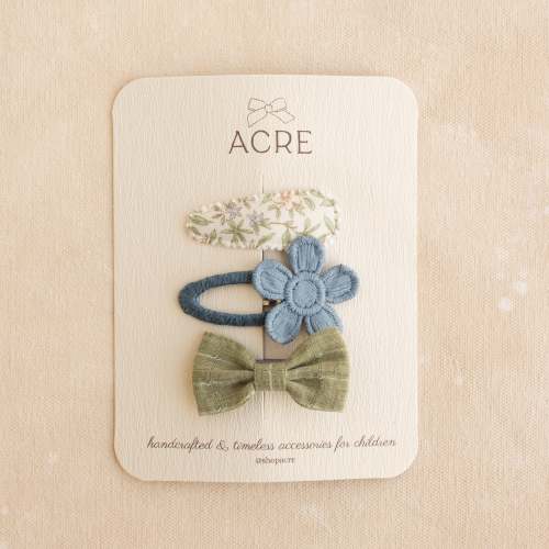Snap Clip Set • Little Bloom