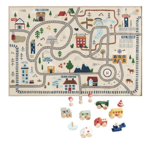 Around Town Playmat