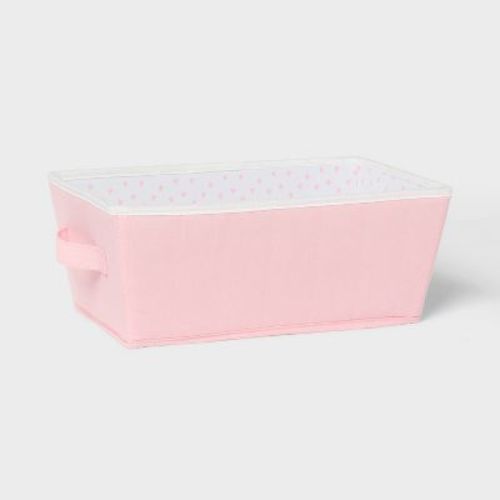 Small Rectangular Kids' Storage Bin Pink - Pillowfort™