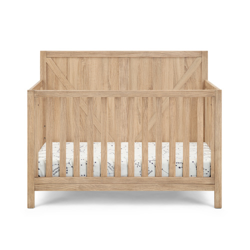 Barnside 4 In 1 Convertible Crib In Beached Oak by Suite Baby | 1StopBedrooms