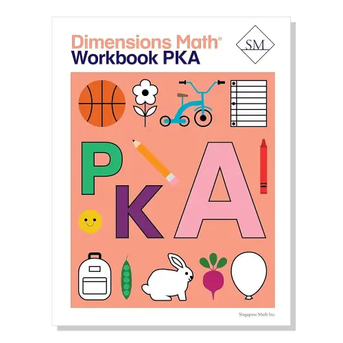 Dimensions Math Workbook Pre-KA | Singapore Math Inc. [Paperback] [Paperback] Singapore Math Inc.