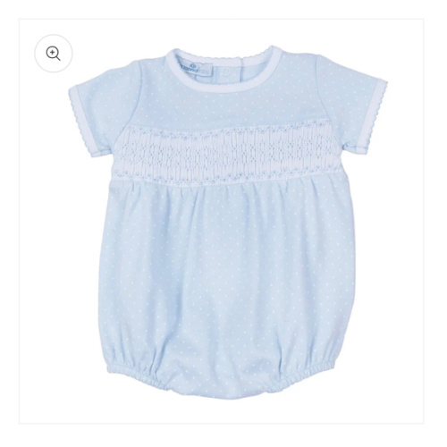 Magnolia Baby Simply Sweet Smocked Bubble Light Blue – Littles on 5th