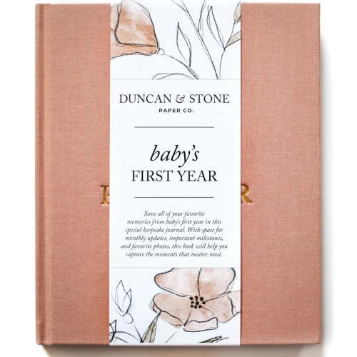 Baby's First Year Memory Book