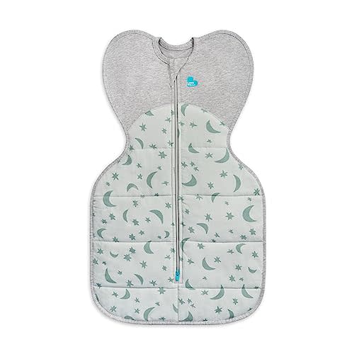 Love to Dream Swaddle UP Extra Warm 3.5 TOG, Olive, Small, 8-13 lbs, Dramatically Better Sleep, Allow Baby to Sleep in Their Preferred Arms Up Position for Self-Soothing, Snug Fit Calms Startle Reflex