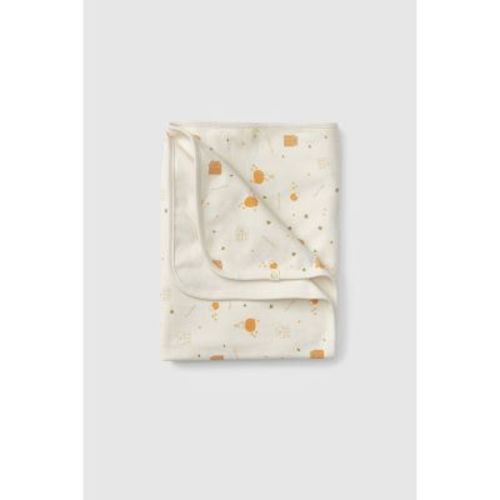 Baby Little Snoopy Halloween Blanket - White