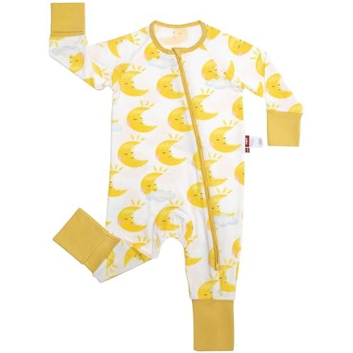 Baby Pajamas for Boys & Girls, Preemie & Newborn Sleepers, 92% Viscose From Bamboo 2-Way Zippers Footless PJs