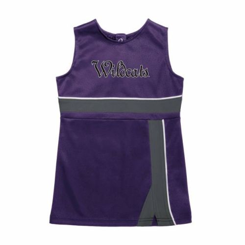 NCAA Northwestern Wildcats Cheer Infant Athletic Dress - 12M