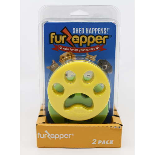 FurZapper, Pet Hair and Lint Remover, Silicone, 2-Count