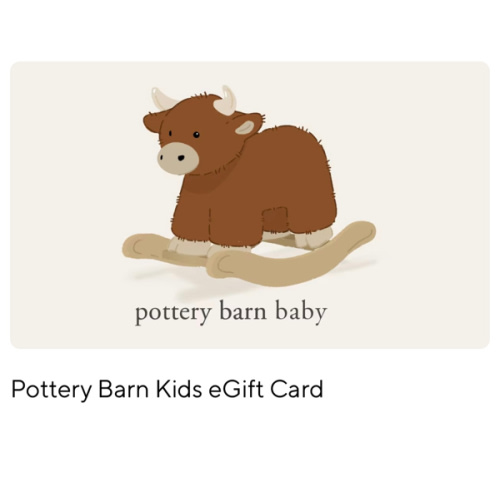 E Gift Card – The Perfect Gift for Any Occasion | Pottery Barn Kids