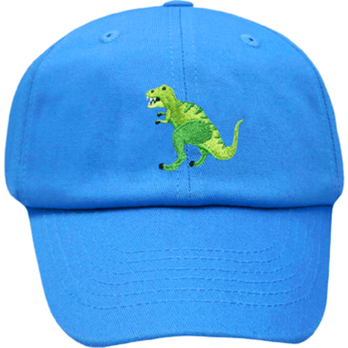 T-Rex Dinosaur Twill Baseball Hat, X-Small