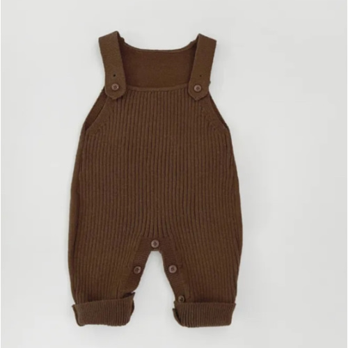 Baby Knit Sweater Overalls