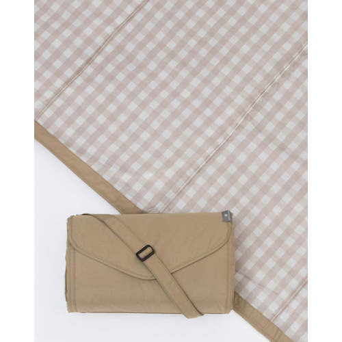 Outdoor Blanket - Beige Buffalo Check
– Little Unicorn USA