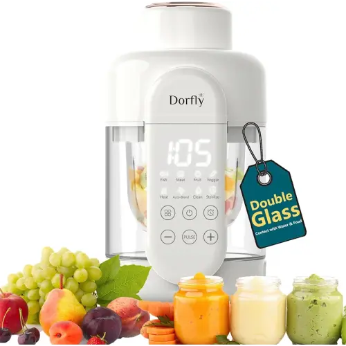 Baby Food Maker Glass Reservoir & Bowl Glass Food Processor