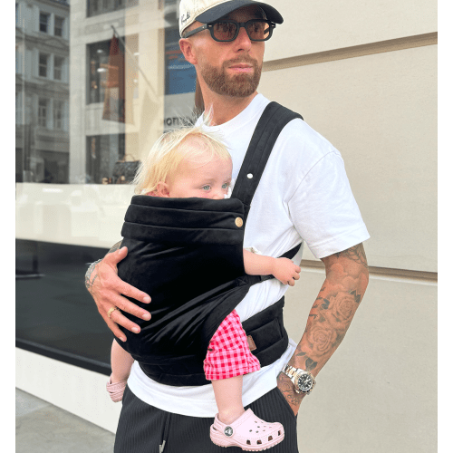Velvet Baby Carrier - Onyx Black