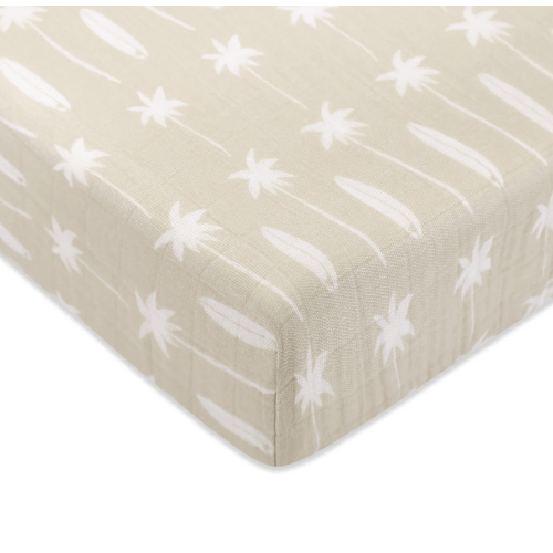 Babyletto Crib Sheet in GOTS Certified Organic Muslin Cotton