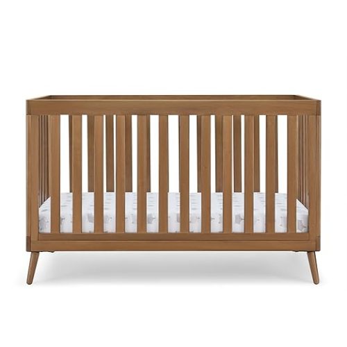 Delta Children Essex 4-in-1 Convertible Crib - Greenguard Gold Certified, Chestnut