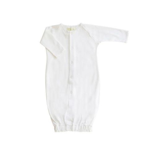 White Jersey Converter Gown