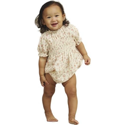 NOTHING FITS BUT Baby’s Classic Cotton Muslin Onesie, Hana Kid’s Dress, Infant’s Casual Bodysuit