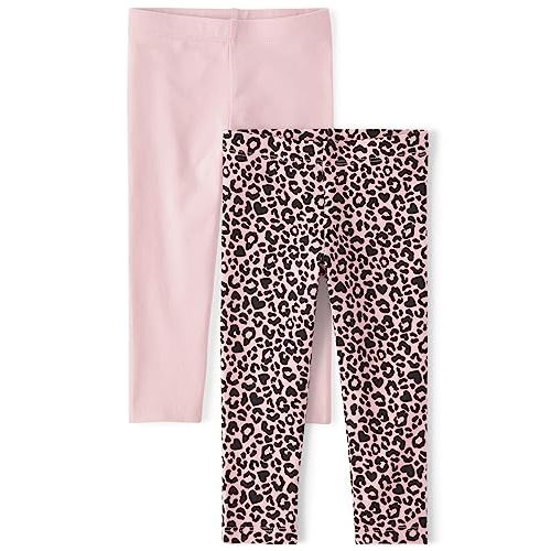 The Children's Place Baby-Girls and Toddler Printed Leggings, Multipacks