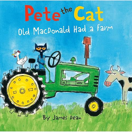 Pete the Cat: Old MacDonald Had a Farm Board book – Illustrated, March 8, 2016