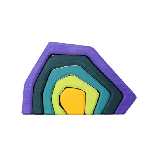 Grimm’s Elements Nesting Blocks: Earth