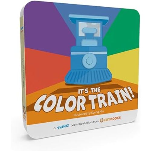 It's the Color Train! A THINK! Book about Colors from ZOYBOOKS
